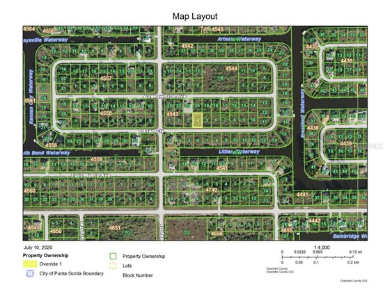 Vacant Land for sale at 14623 Lillian Cir, Port Charlotte, FL 33981 - MLS Number is C7431063