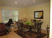 DINING AREA/ WITH ROOM FOR COMPUTER DESK - Condo for sale at 1087 W Peppertree Dr #221d, Sarasota, FL 34242 - MLS Number is A4493593