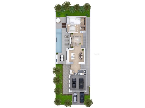 1st Floor Floorplan - Single Family Home for sale at 2149 Hyde Park St, Sarasota, FL 34239 - MLS Number is A4500517