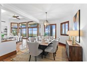 Dining area - Single Family Home for sale at 6211 Gulf Of Mexico Dr, Longboat Key, FL 34228 - MLS Number is A4511733