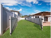 Fully fenced and gated side yard is perfect for RV or boat storage. - Single Family Home for sale at 3070 Hatton St, Sarasota, FL 34237 - MLS Number is A4518301