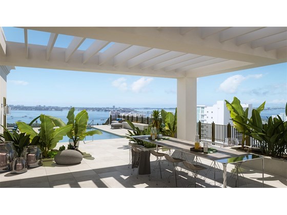 Rooftop BBQ - Condo for sale at 33 S Palm Ave #1202, Sarasota, FL 34236 - MLS Number is A4519383