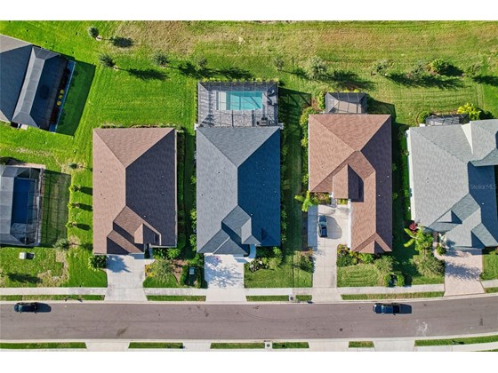 Aerial View of pool - Single Family Home for sale at 1113 Thornbury Dr, Parrish, FL 34219 - MLS Number is A4521922